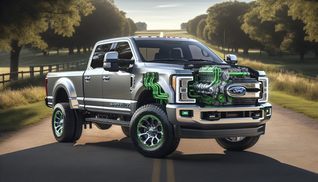 포드 슈퍼 듀티 트럭에 하이브리드 파워트레인 도입 소식