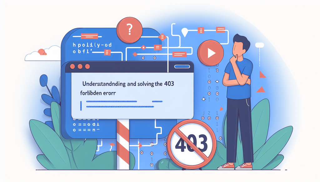 403 Forbidden 오류의 원인과 해결 방법 알아보기