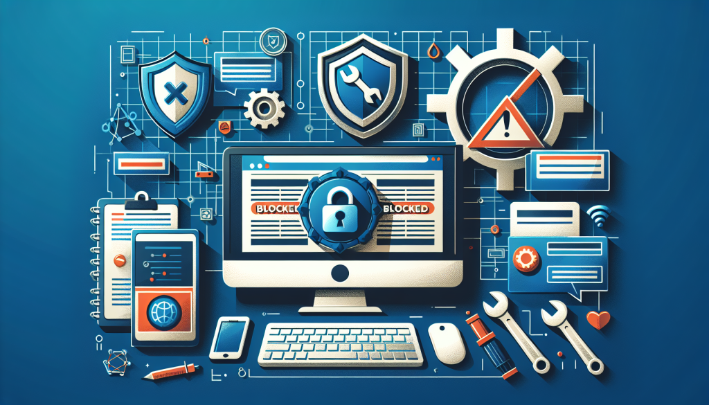 웹사이트 차단 문제 원인과 해결 방법 안내